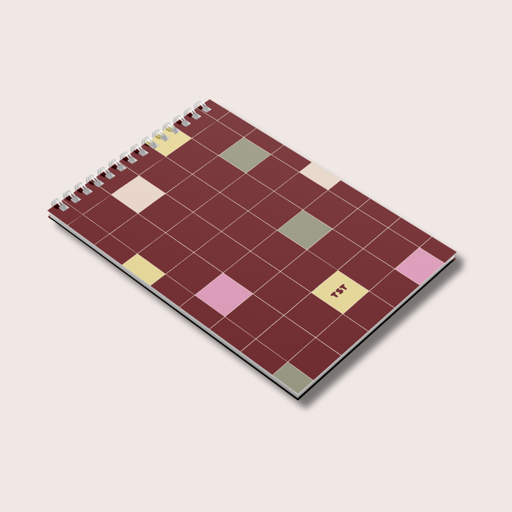 Notepad Wine Grid
