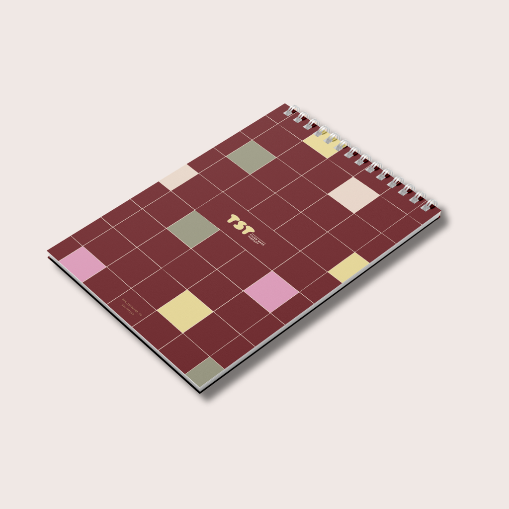 Notepad Wine Grid — 2