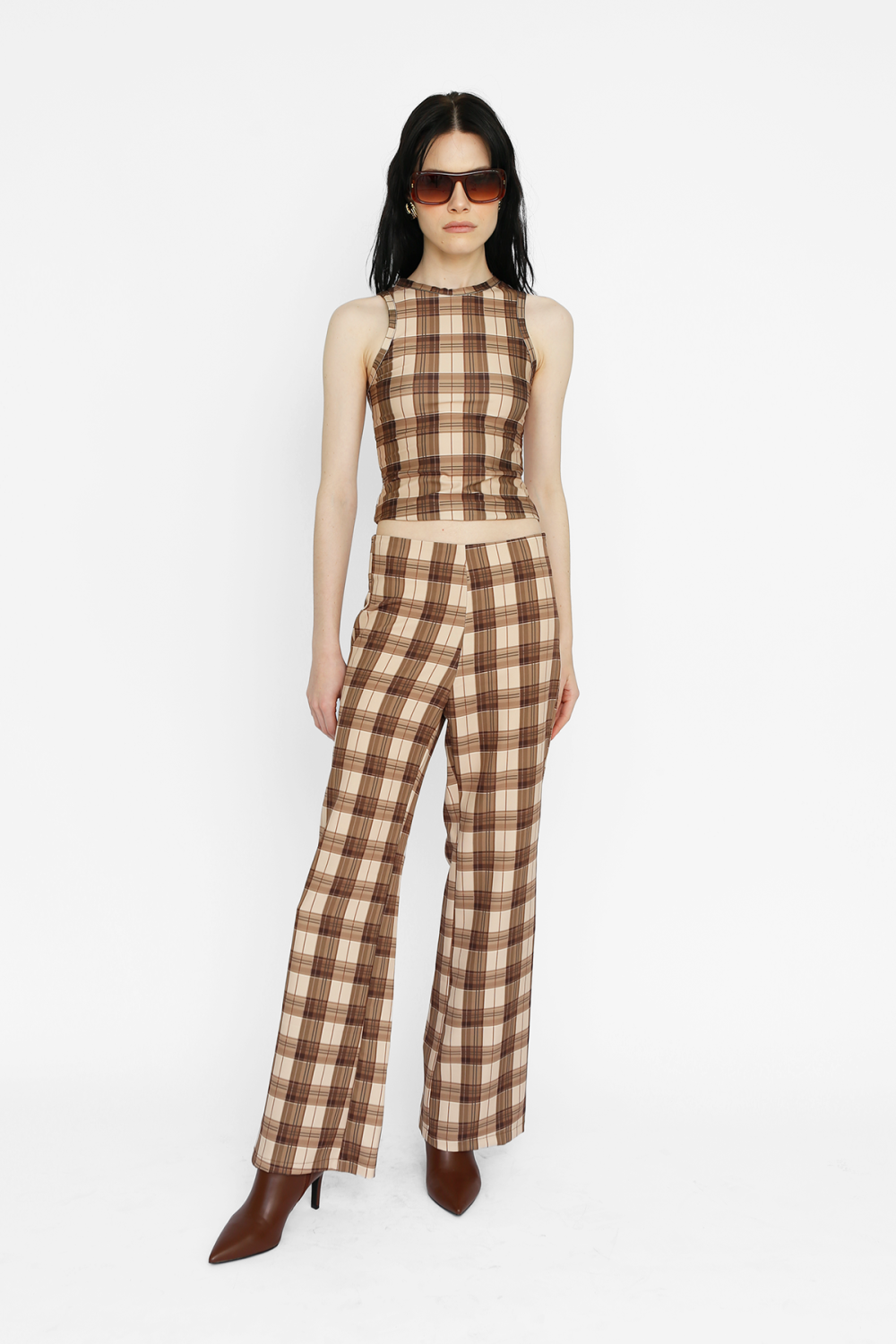 Tanktop in 90 Plaid