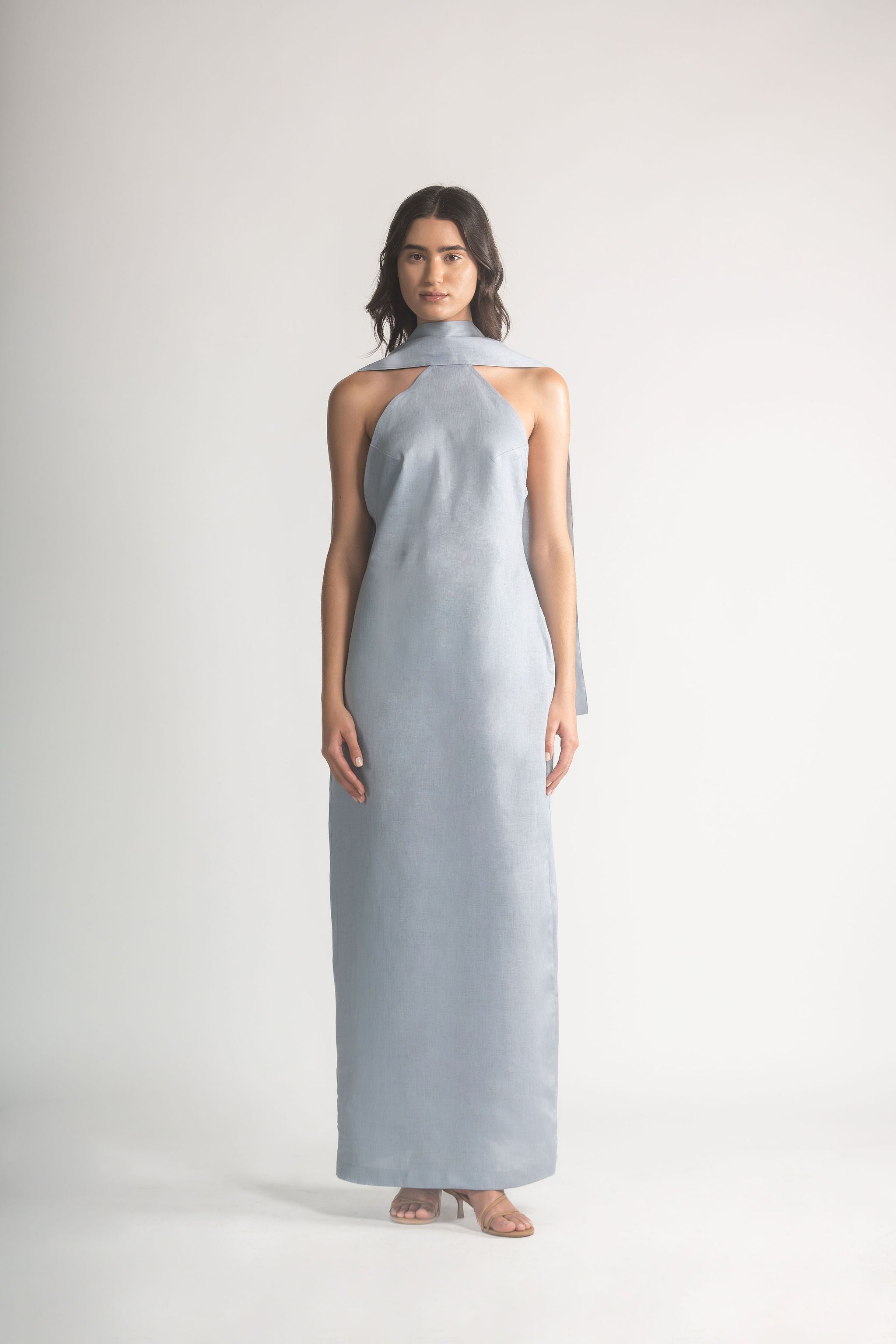 Vestido Amalia Mineral — SERRA