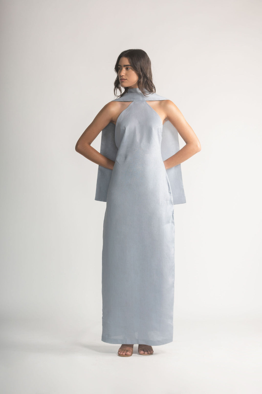 Vestido Amalia Mineral — SERRA