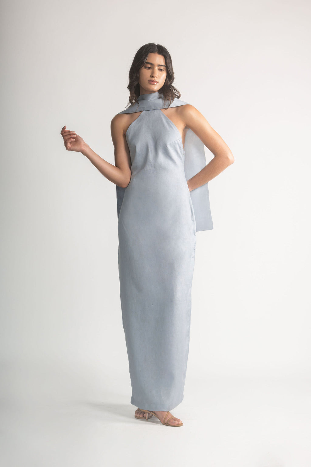 Vestido Amalia Mineral — SERRA