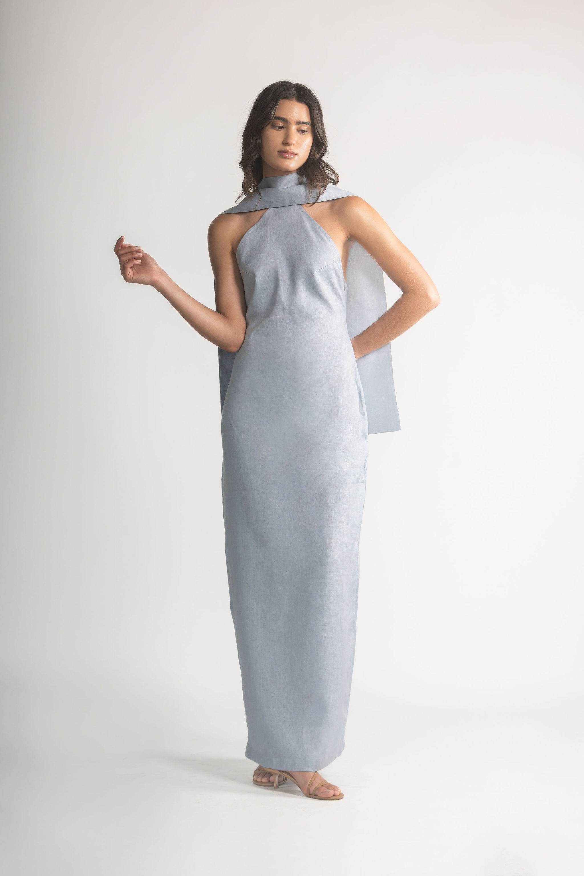 Vestido Amalia Mineral — SERRA