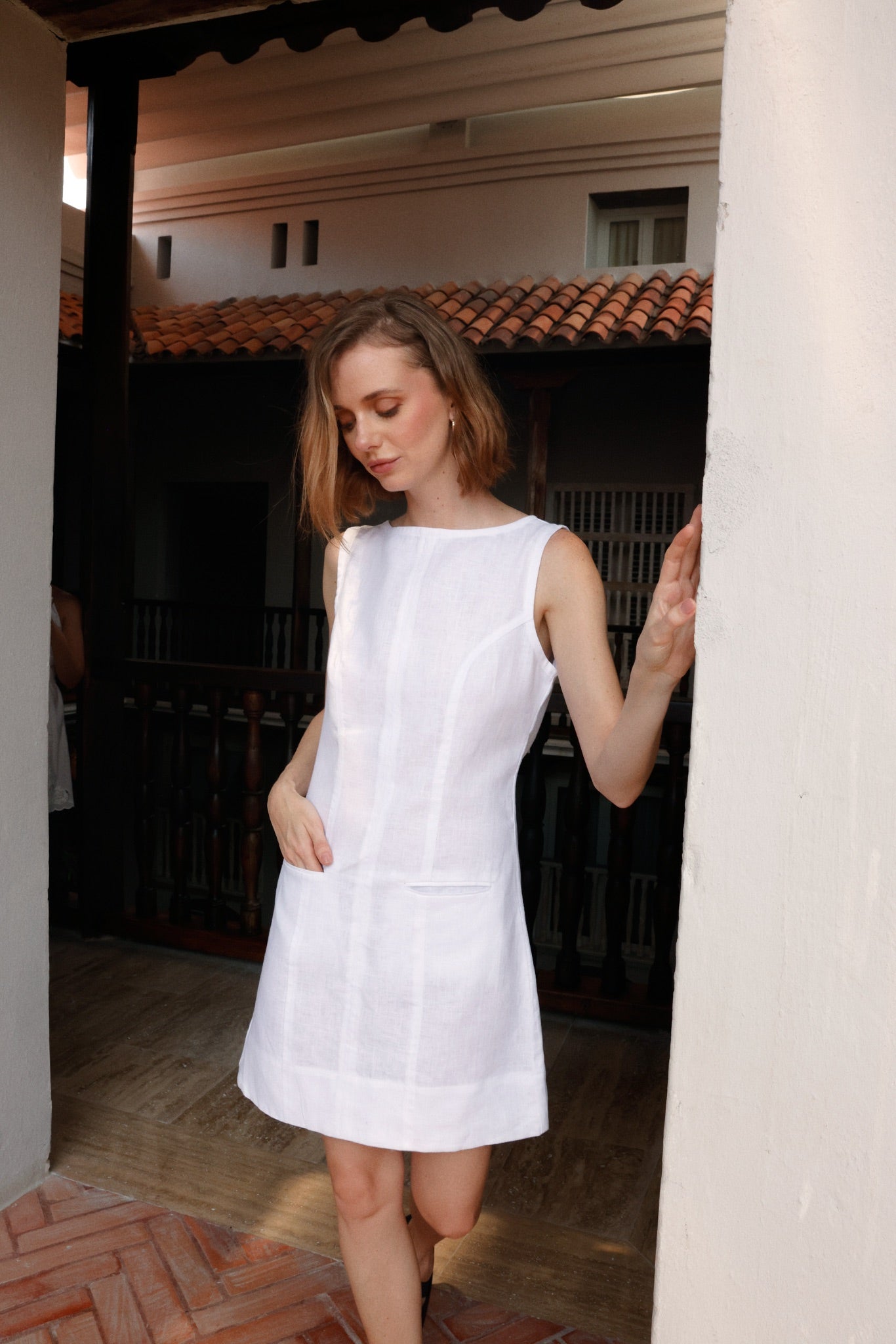 Niza Dress Ivory — 4