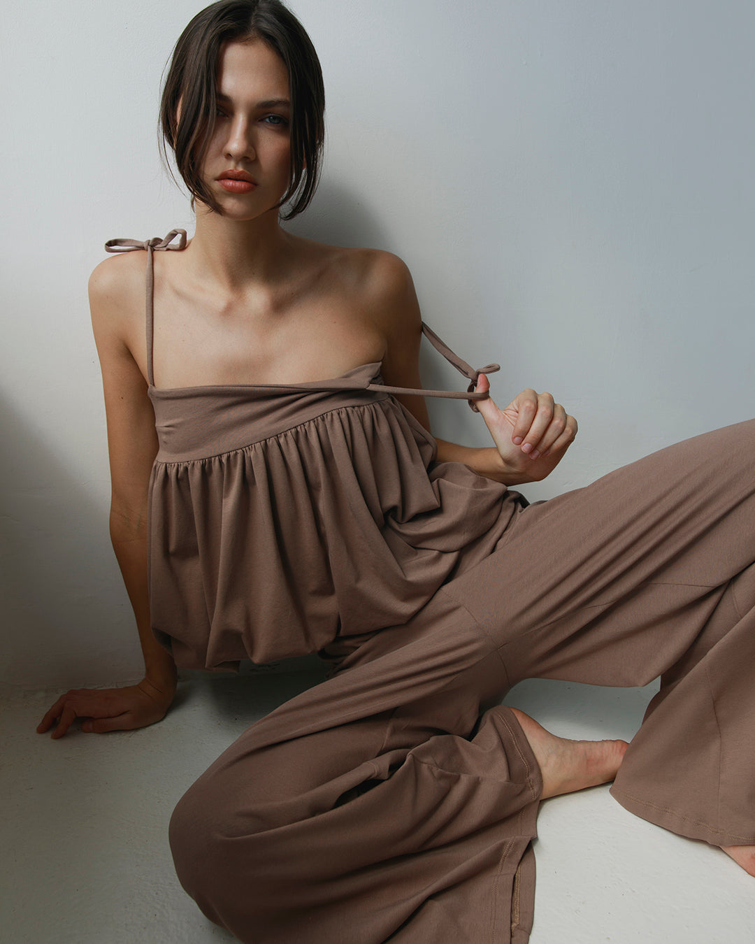 Top Folded Air Mocha — SERRA
