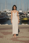 Vestido Salina Marfil — SERRA