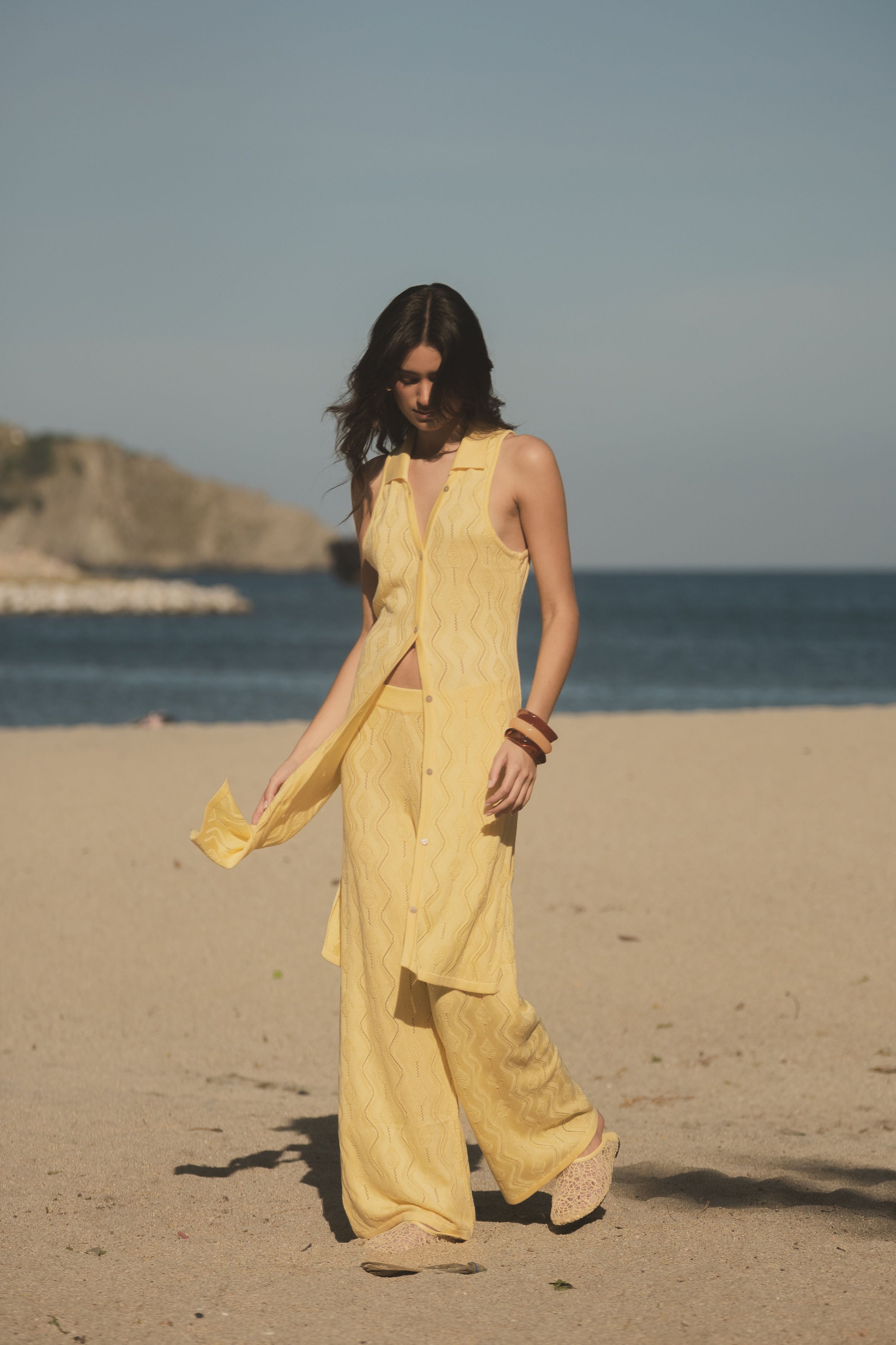 Top Sol de Agua Amarillo — SERRA