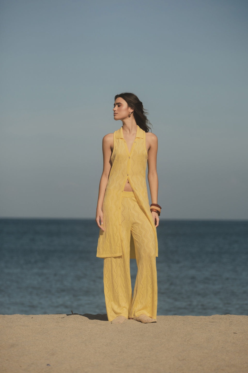 Pantalón Sol de Agua Amarillo — SERRA