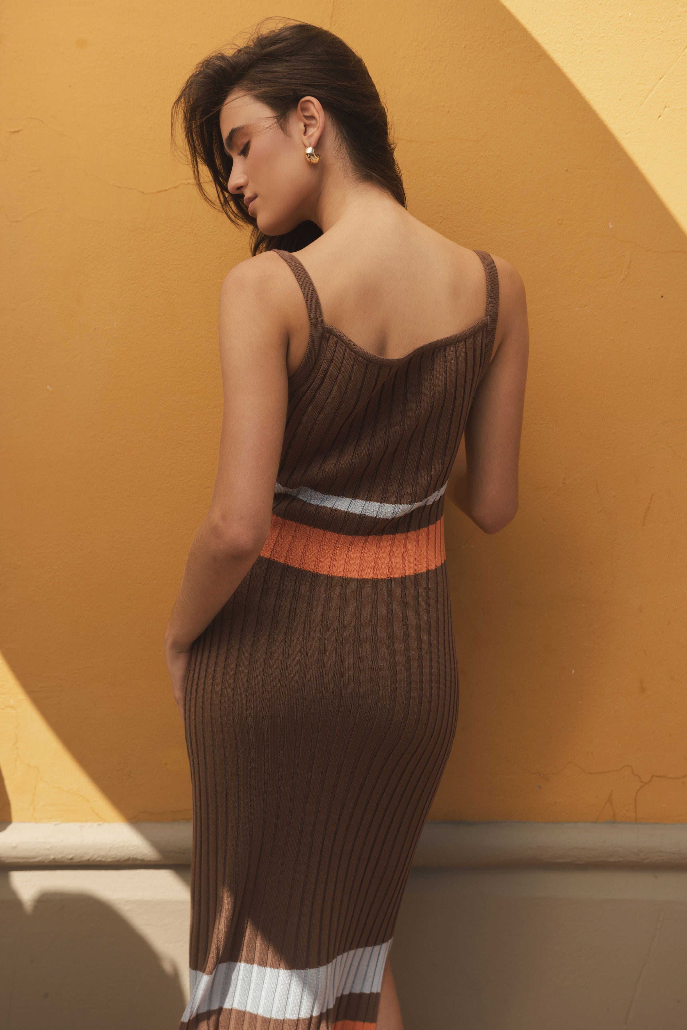 Vestido Saberes Café — SERRA