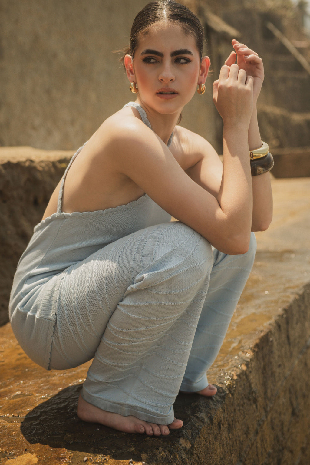 Pantalón Marea Azul cielo — SERRA