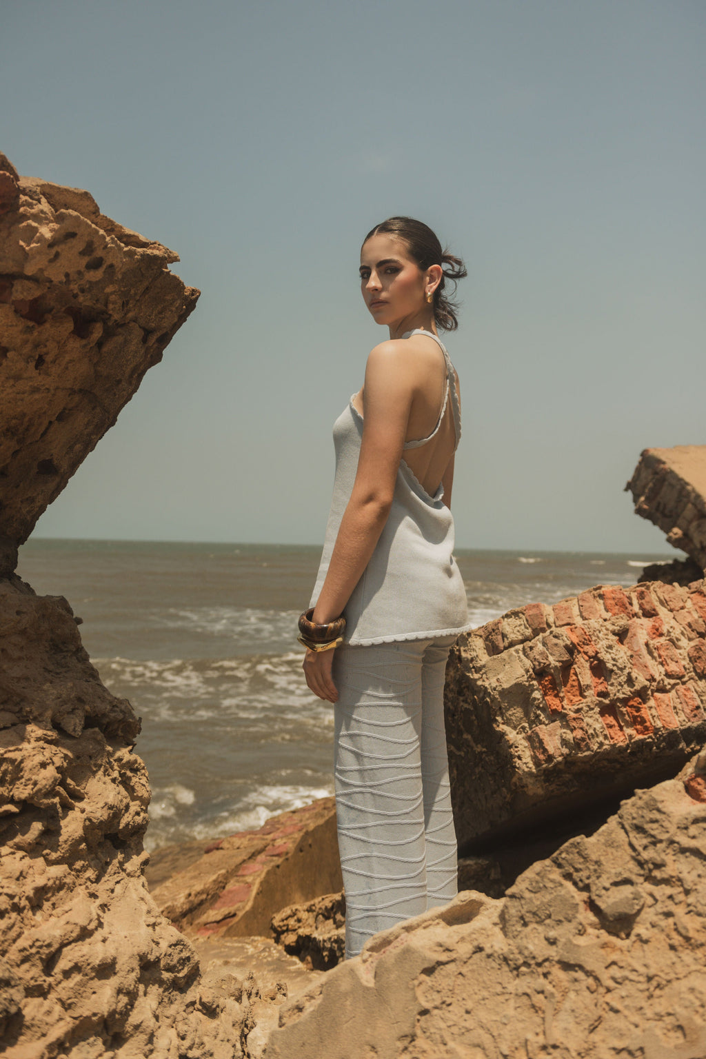 Pantalón Marea Azul cielo — SERRA