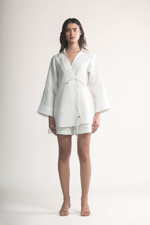 Blusa Liora Marfil — SERRA