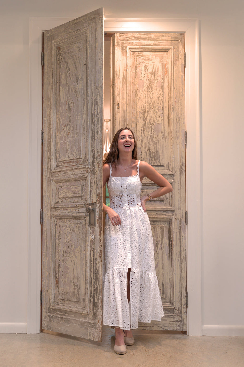 Vestido Manuela Blanco — SERRA