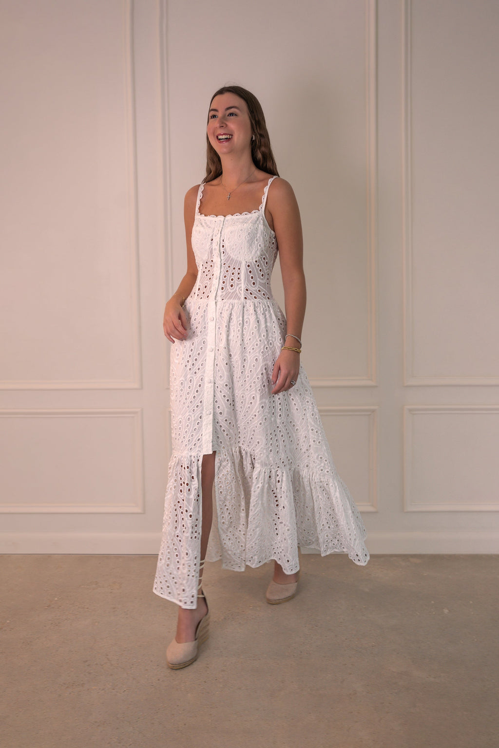 Vestido Manuela Blanco — SERRA