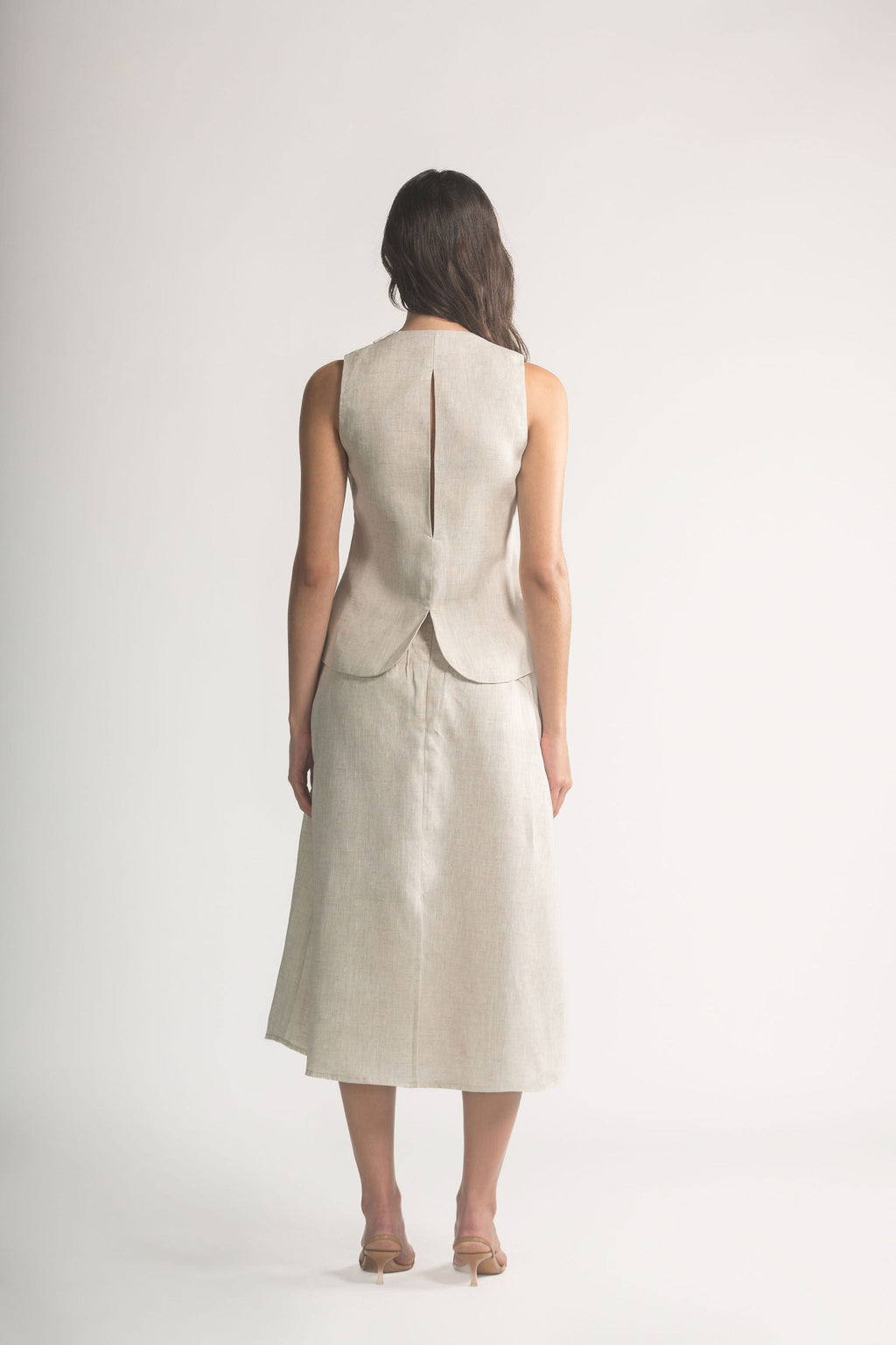 Falda Ivanna Natural — SERRA