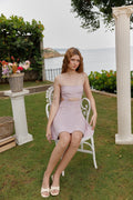 Lenno Dress Rosa Empañado