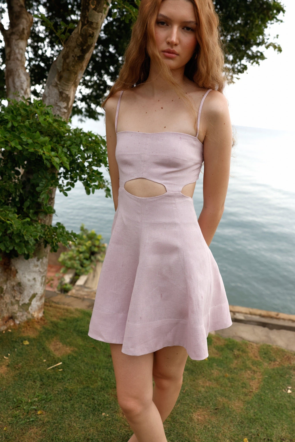 Lenno Dress Rosa Empañado — 4