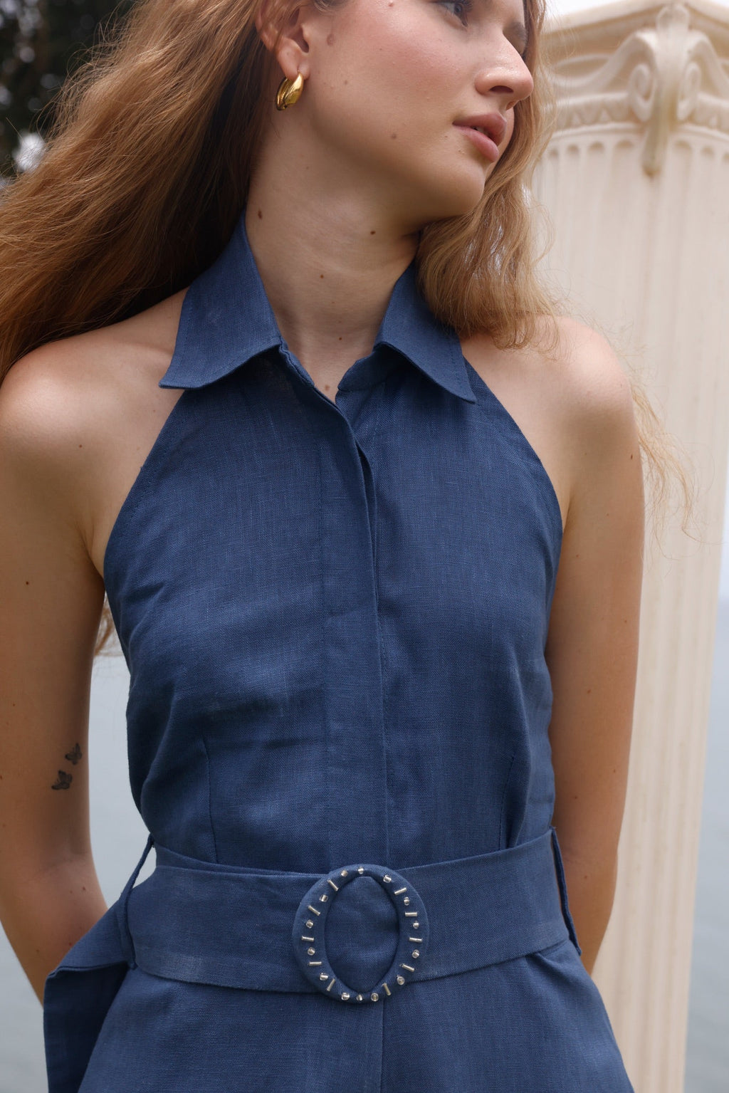 Jumpsuit Villa Navy — 2