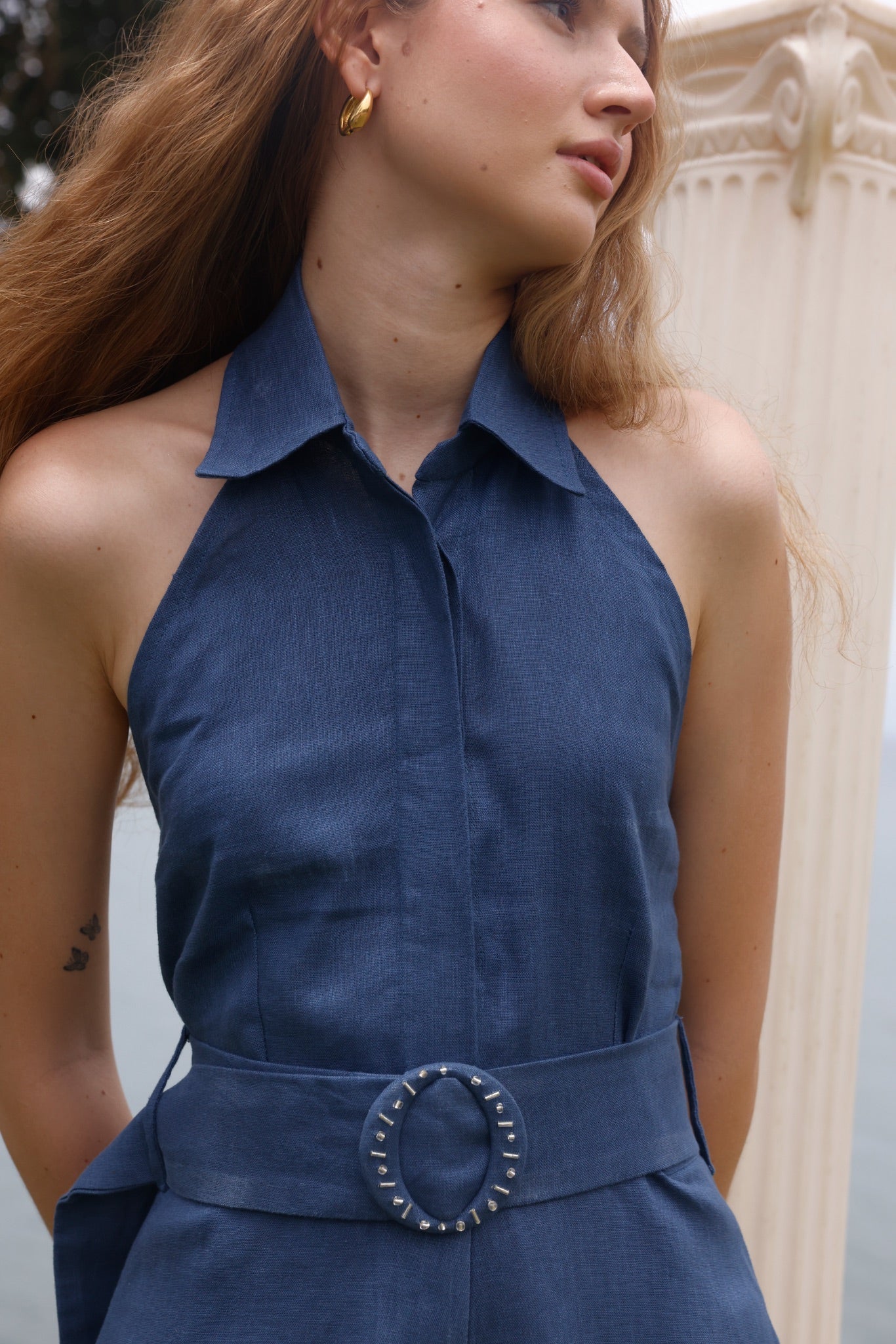 Jumpsuit Villa Navy — 2