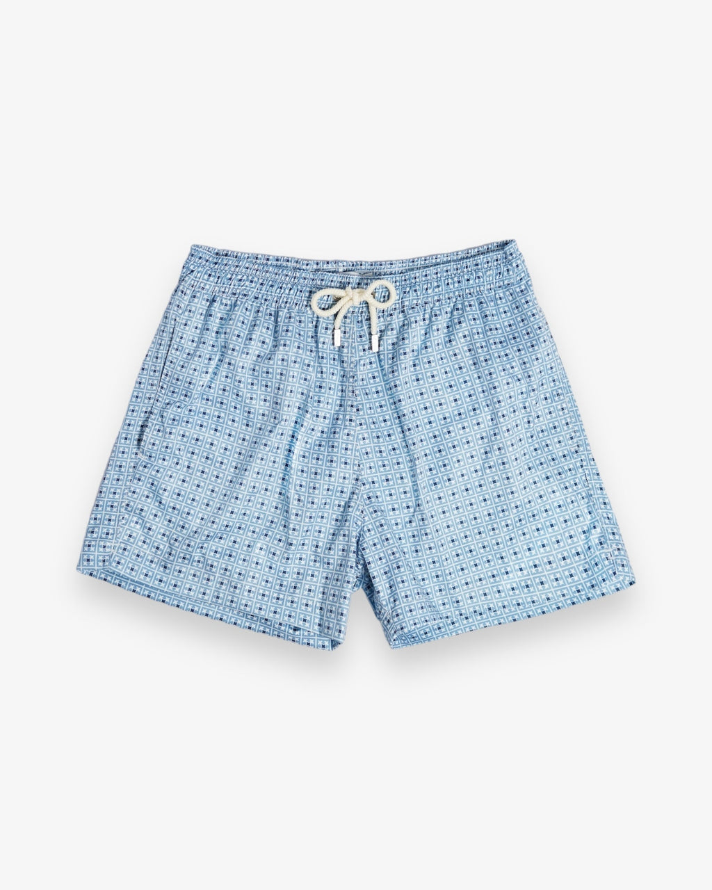 Pantaloneta Mosaico Azul — SERRA