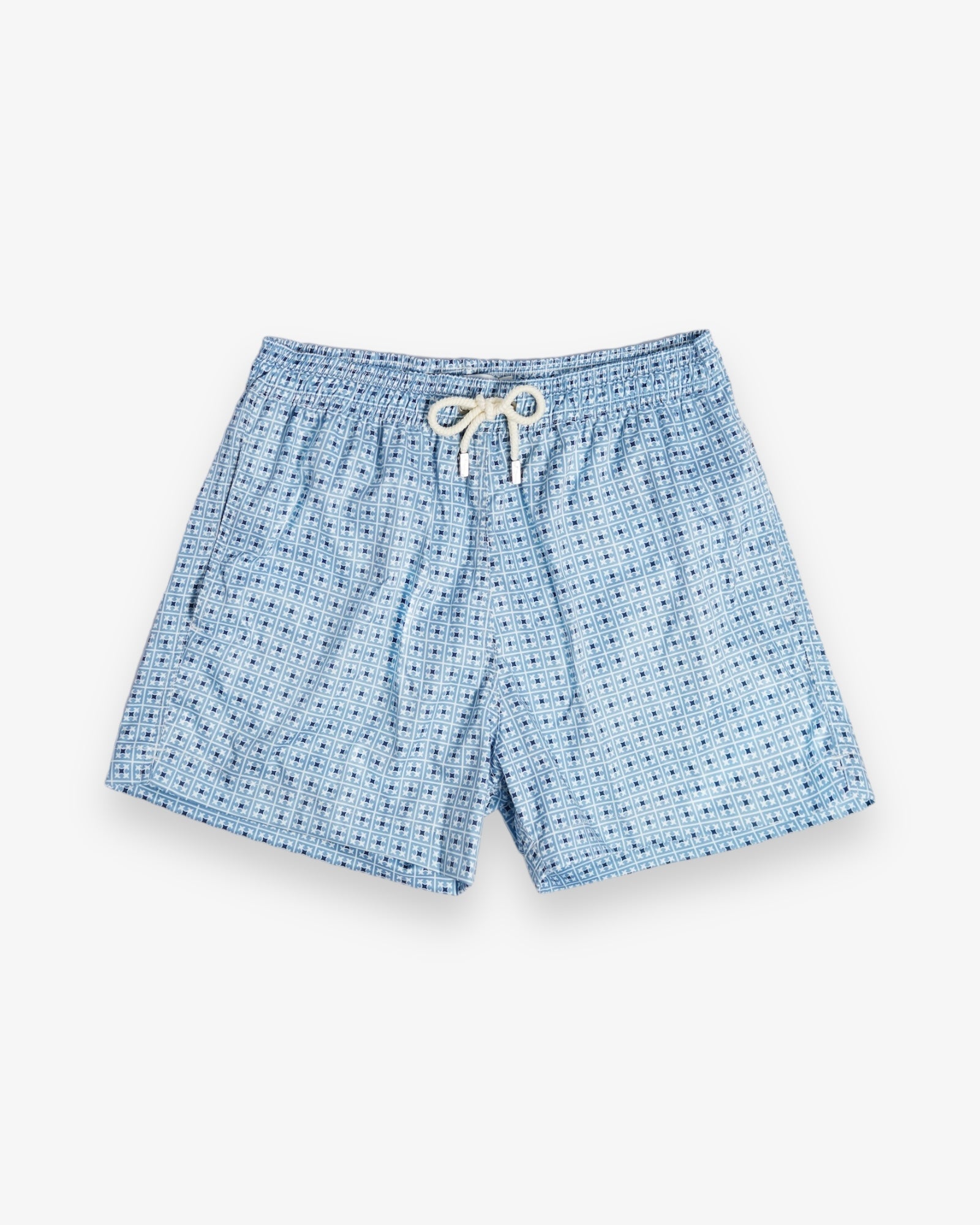 Pantaloneta Mosaico Azul — SERRA