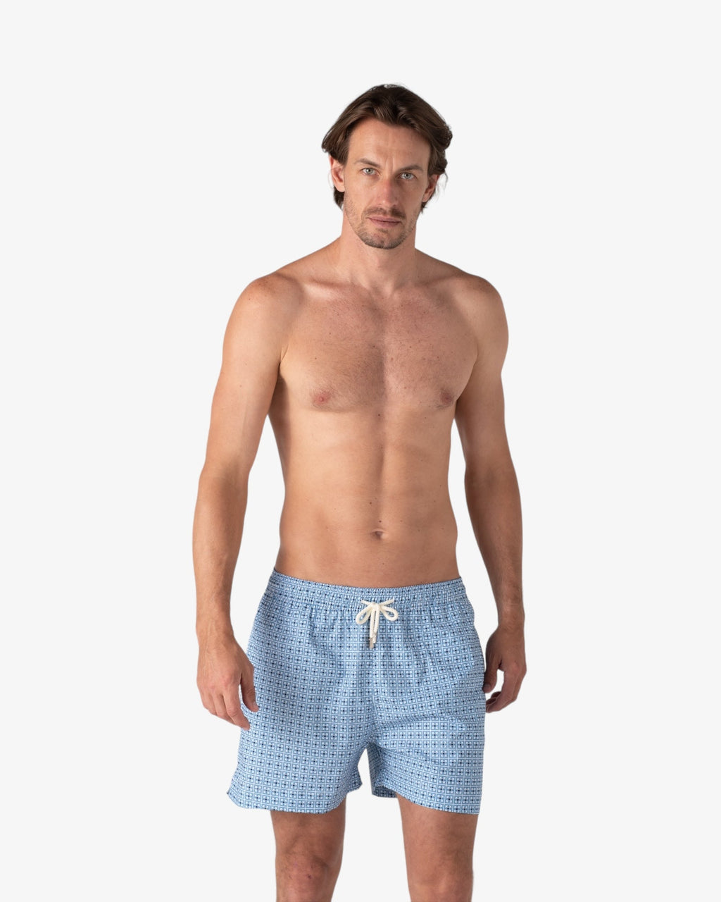 Pantaloneta Mosaico Azul — SERRA