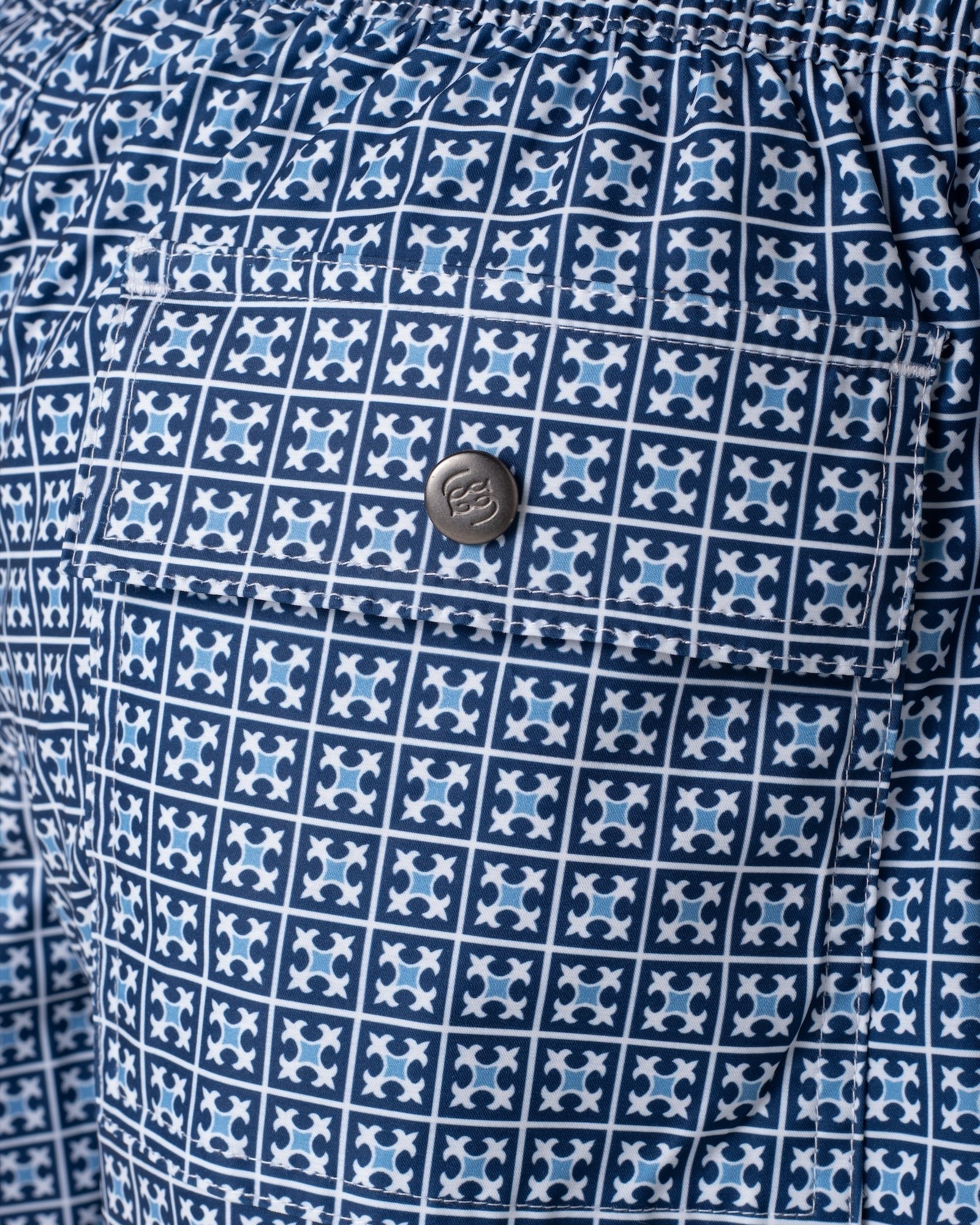 Pantaloneta Mosaico Marino — SERRA