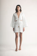 Vestido Serena Marfil — SERRA
