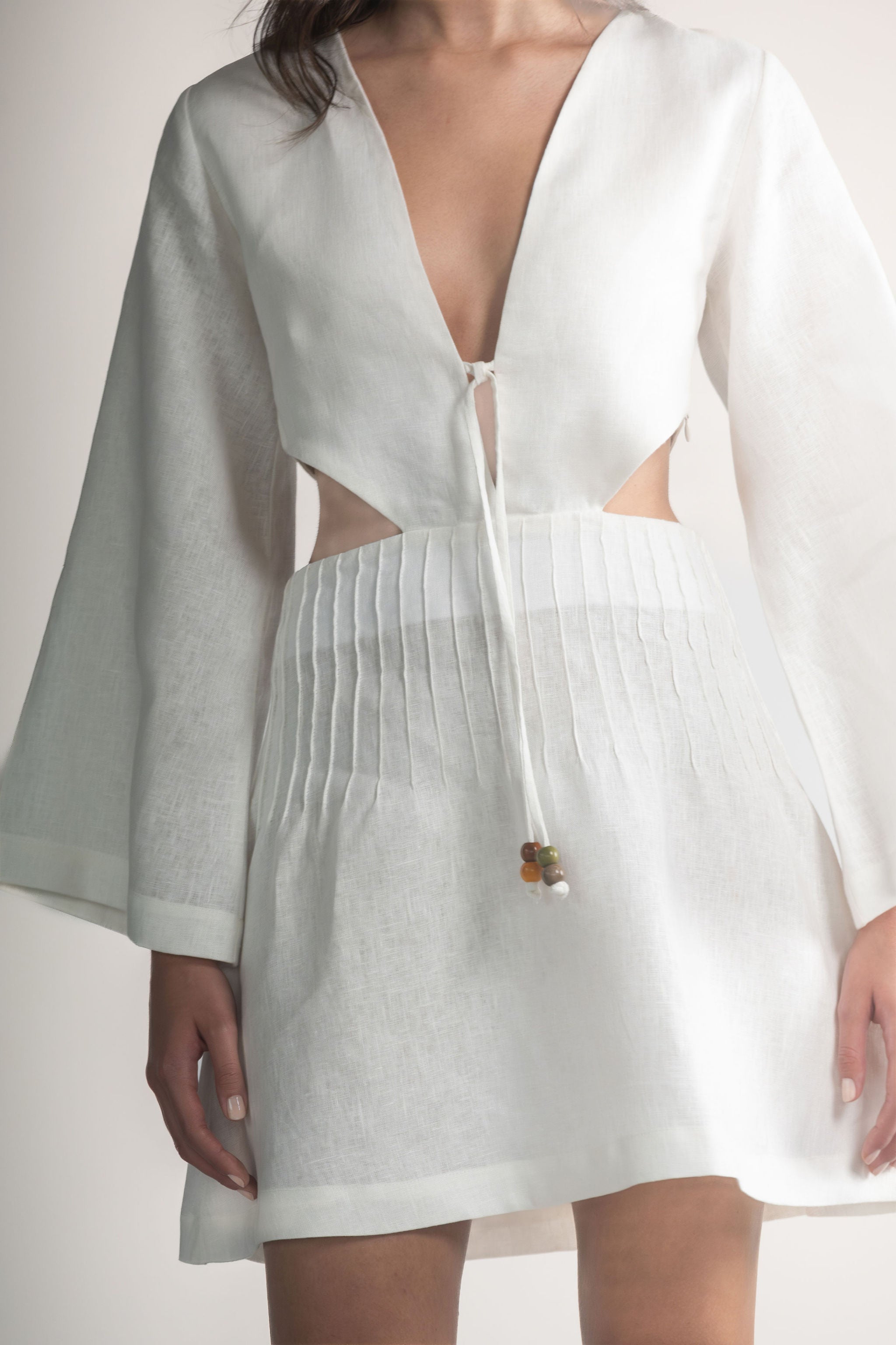 Vestido Serena Marfil — SERRA