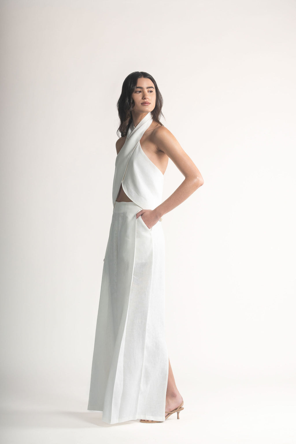 Pantalón Alora Marfil — SERRA