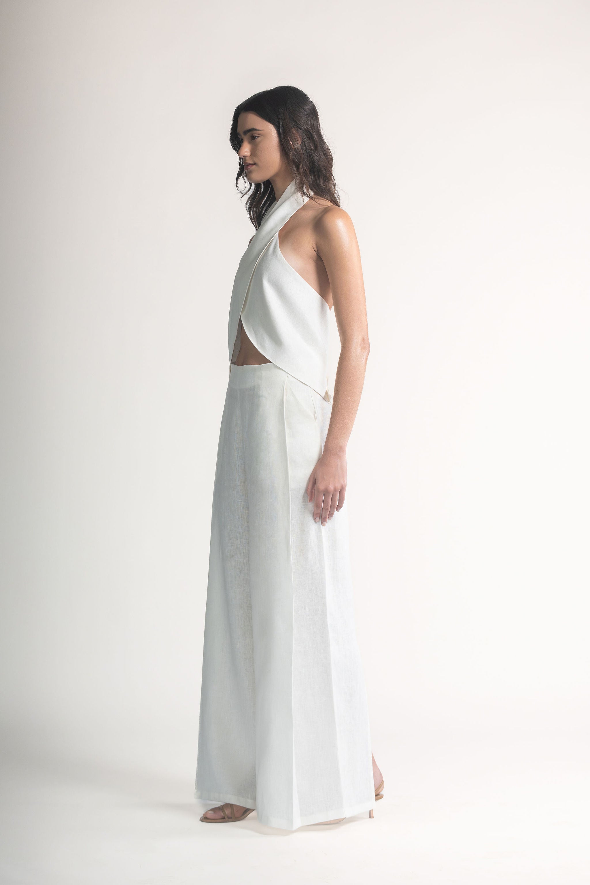 Pantalón Alora Marfil — SERRA