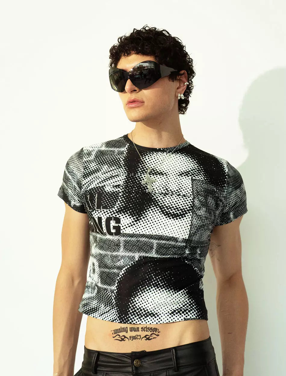 Camiseta Halftone
