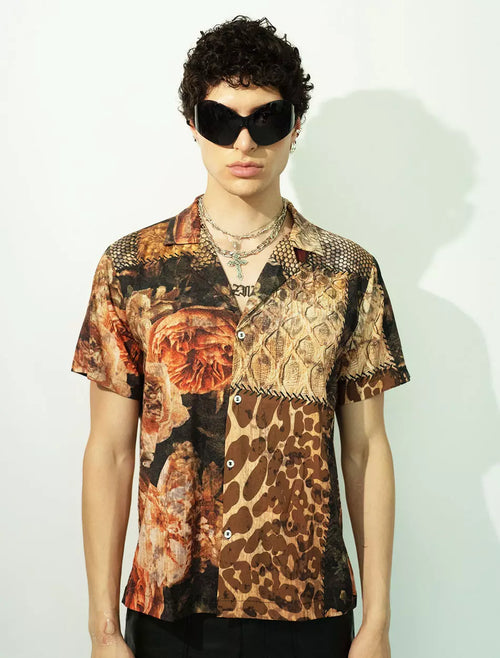 Camp Shirt in Patchwork