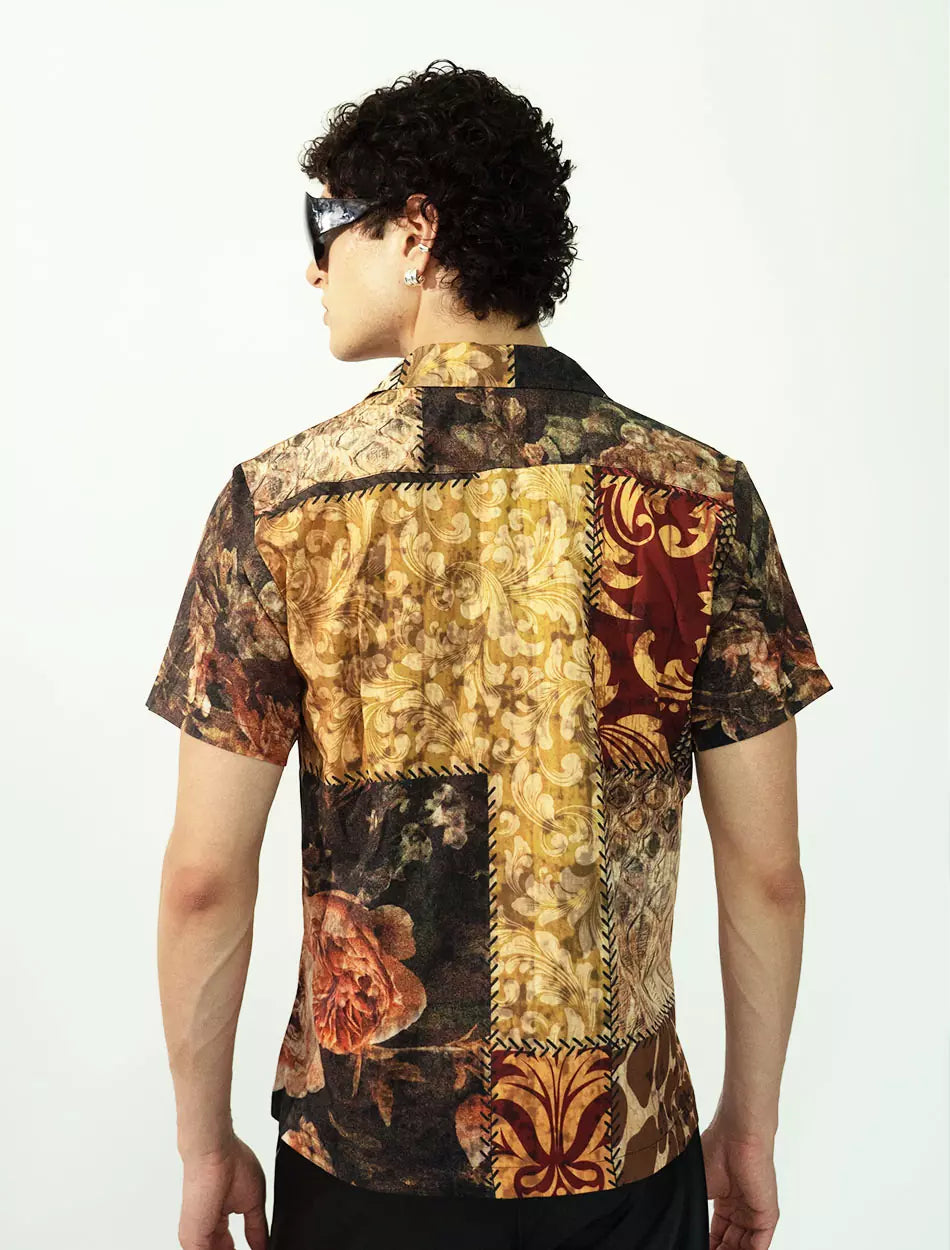 Camisa Patchwork