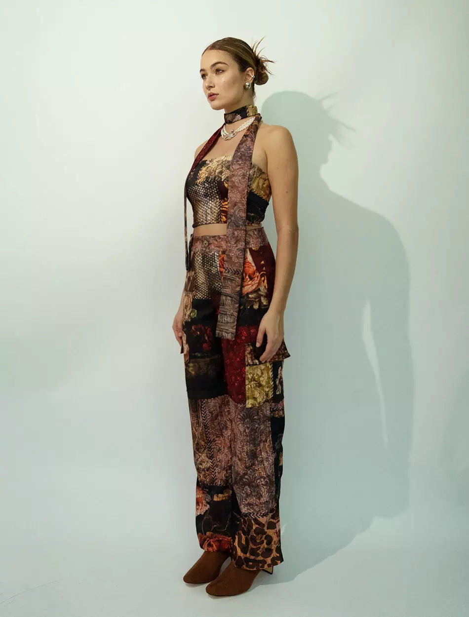 Cargo Pants in Patchwork