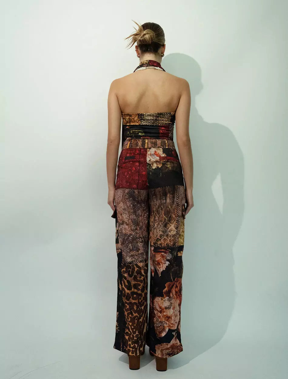 Cargo Pants in Patchwork