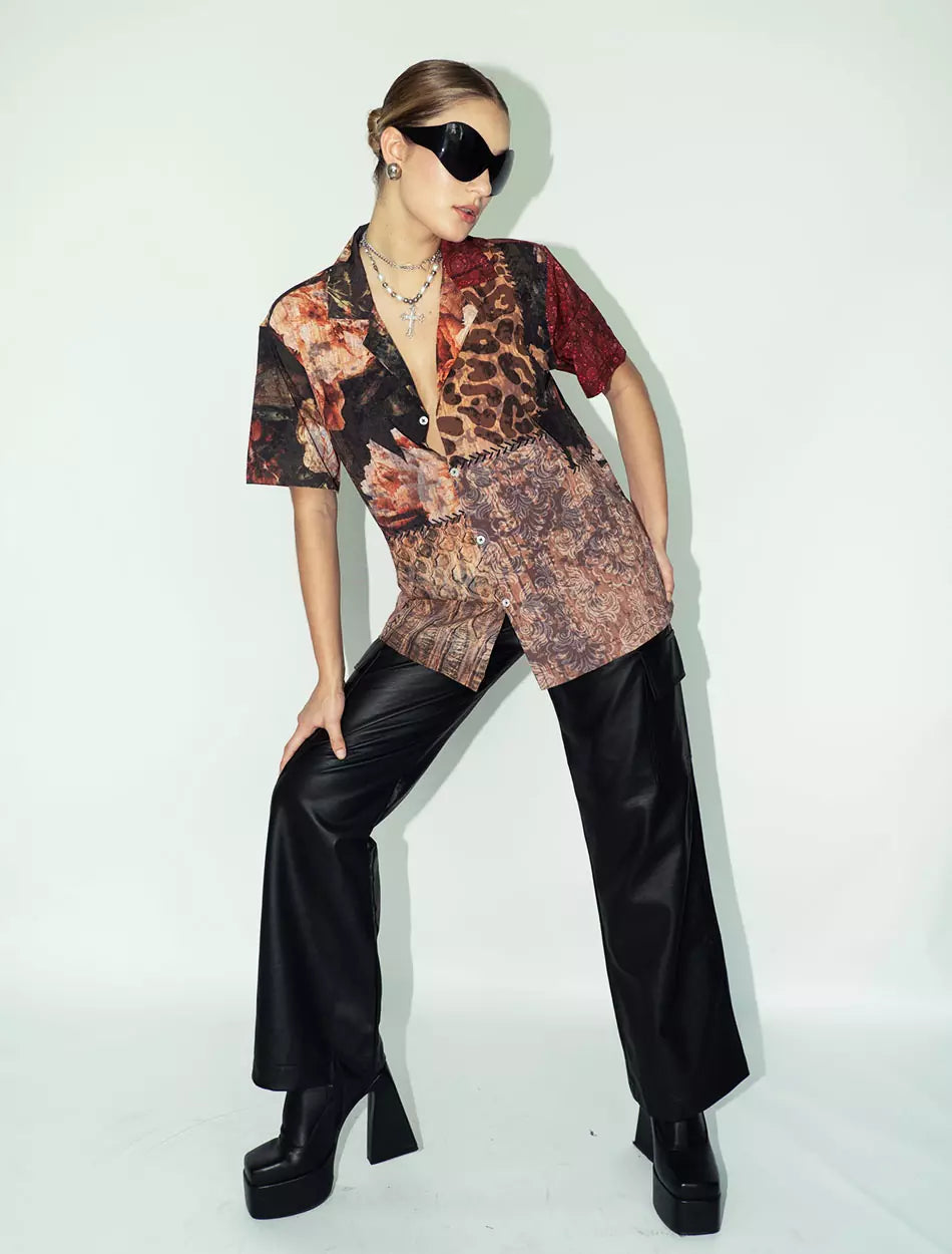 Camp Shirt in Patchwork