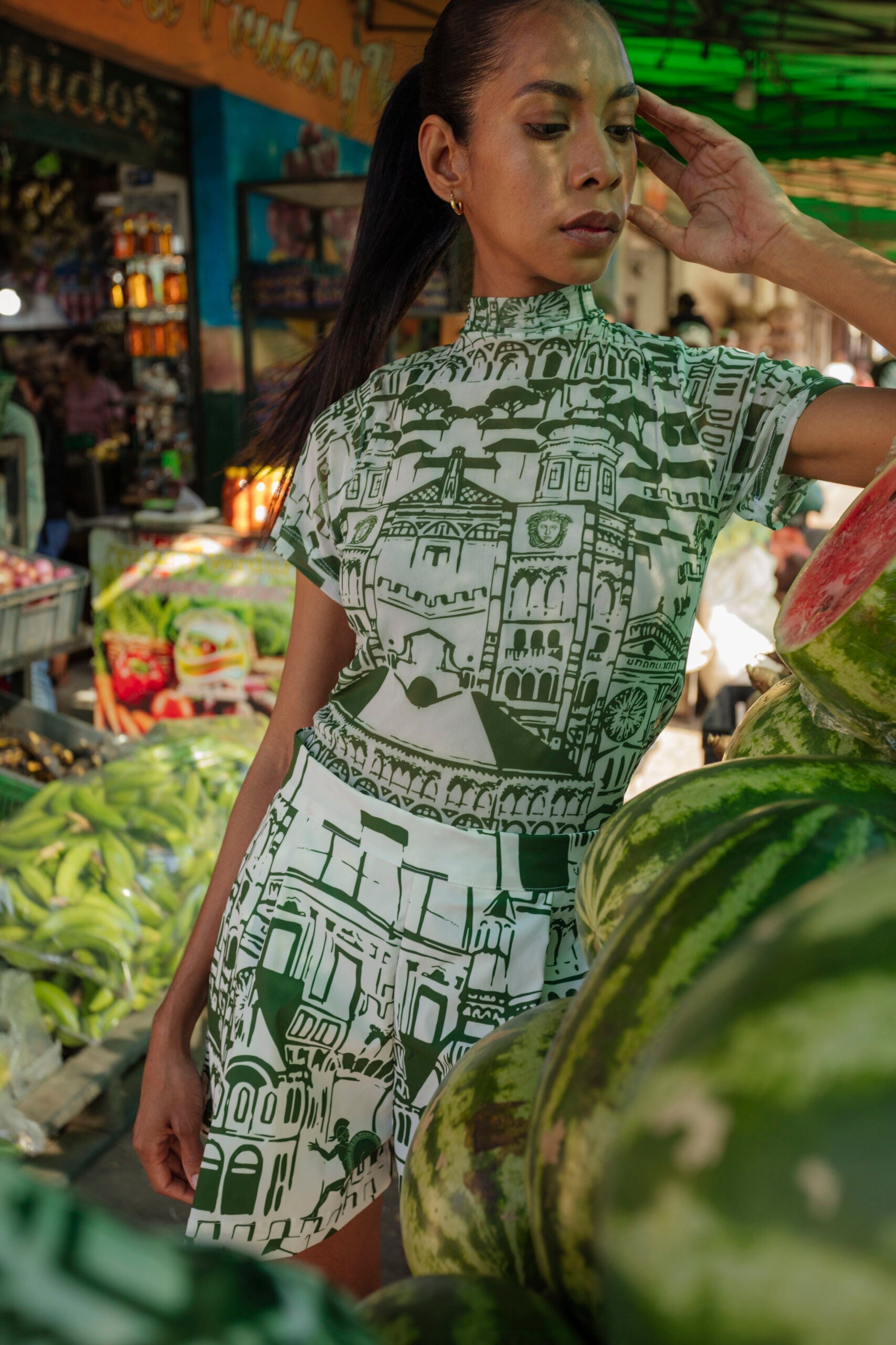 Firenze Green Top