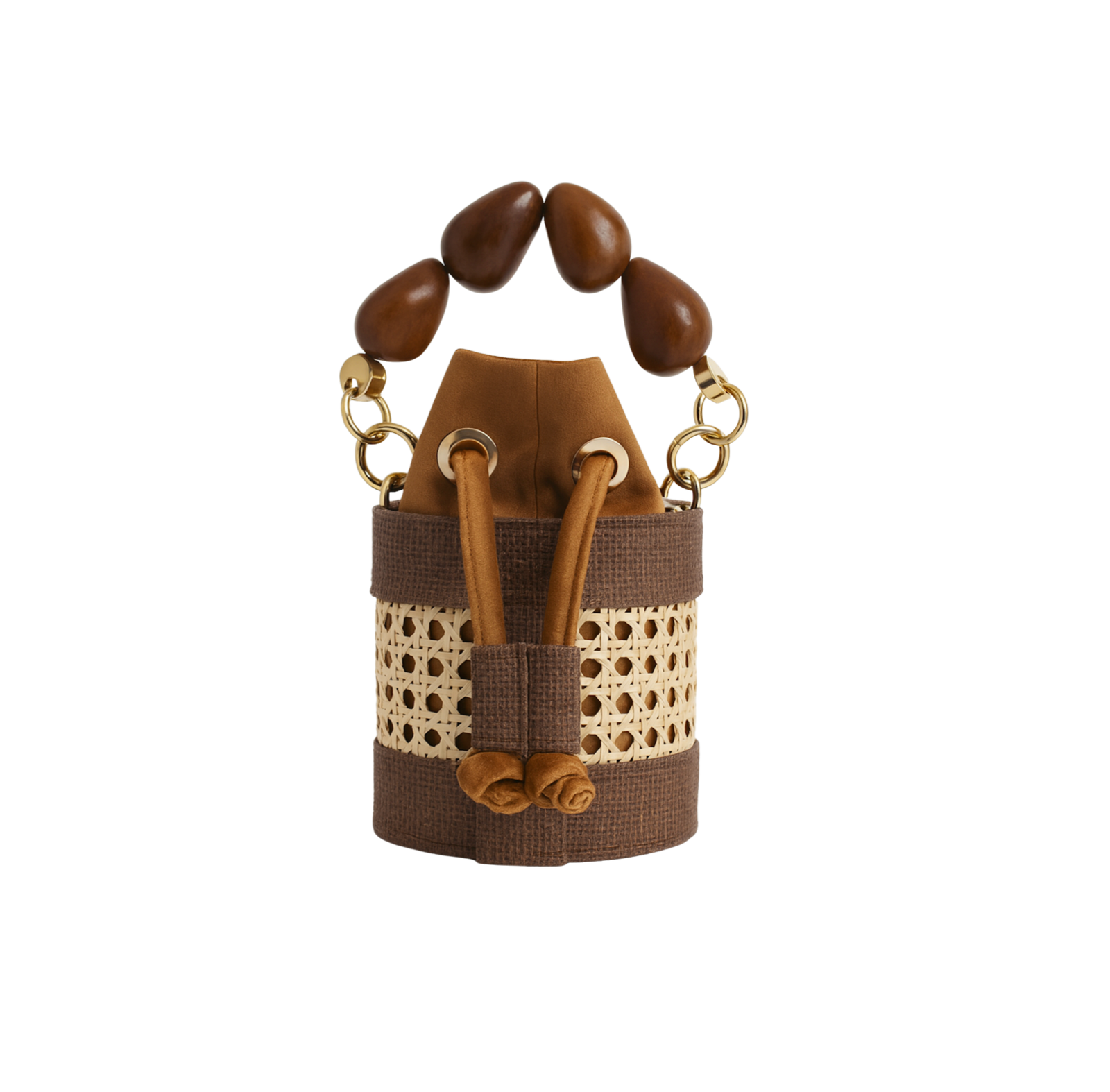 Mini Bolso Bucket Minco Borra de Café — 2