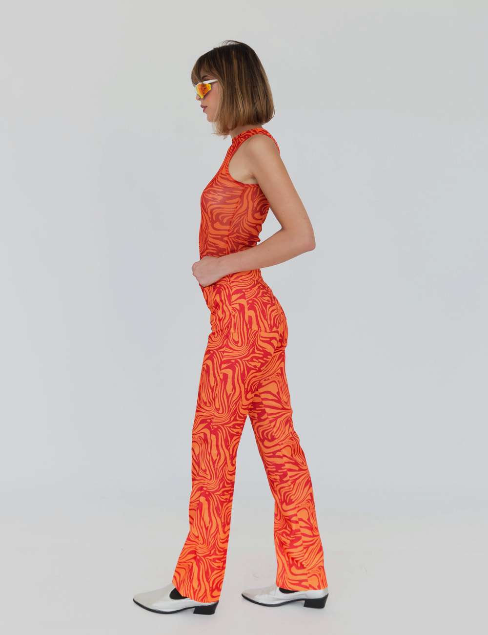 Pantalón Orange Swirl