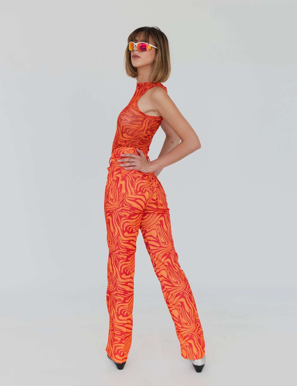 Pantalón Orange Swirl
