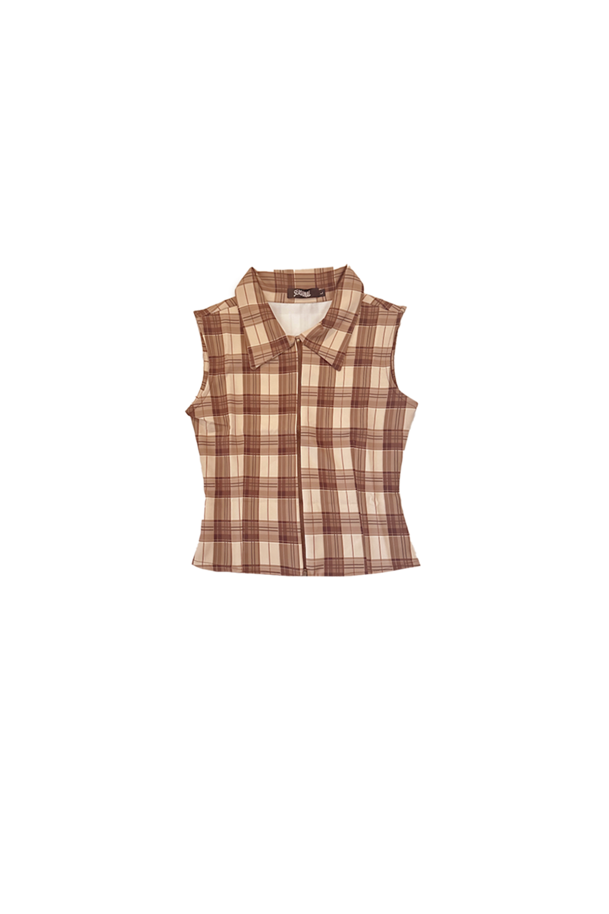 Zip Top 90 Plaid